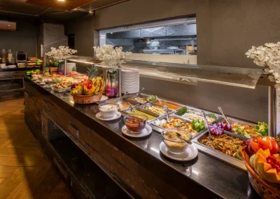 Buffet en Restaurante The Marlin Café Don Pelayo